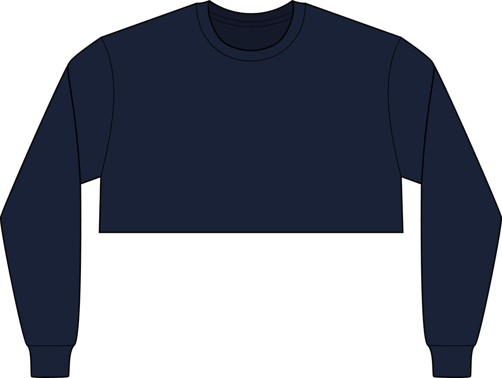 Chicago Football Cropped Tee