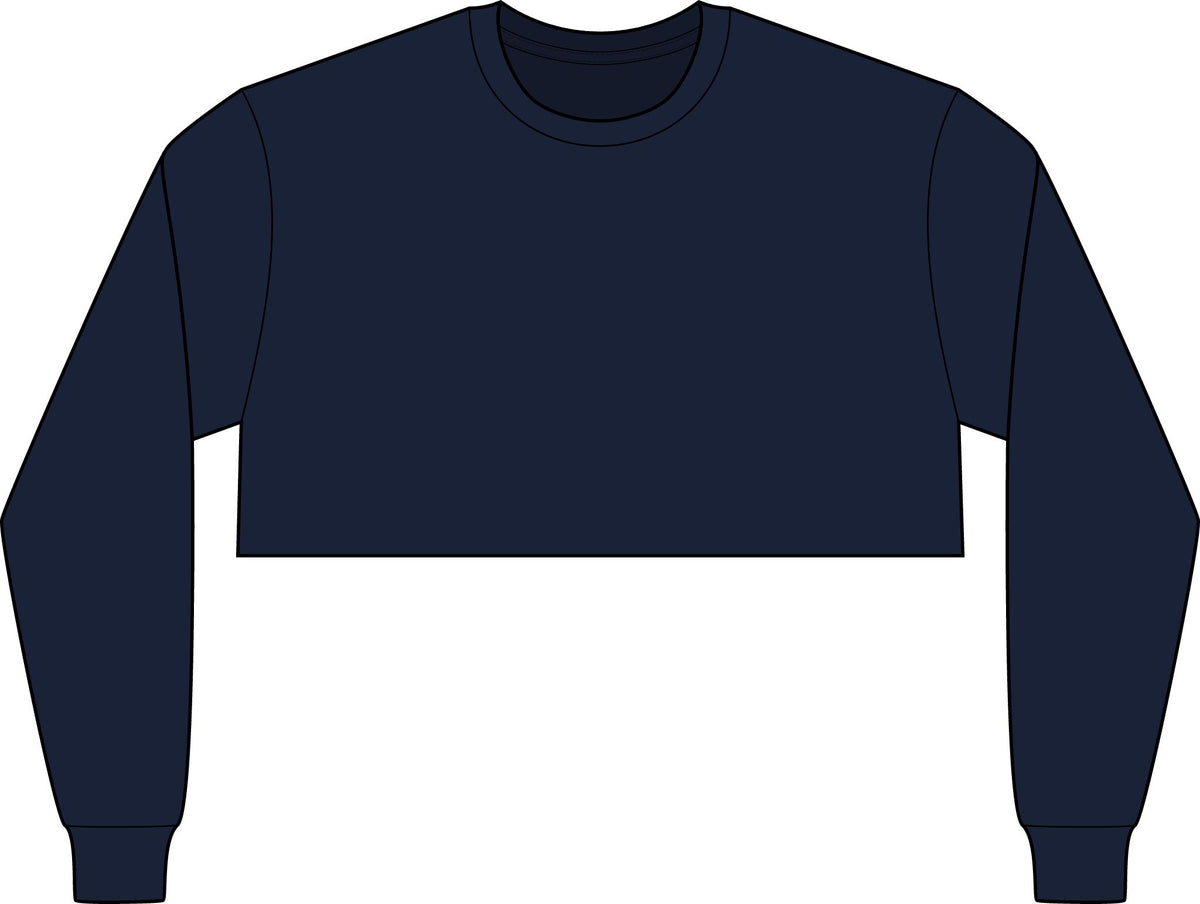 Chicago Football Cropped Tee