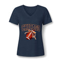 Chicago Football V-Neck Tee