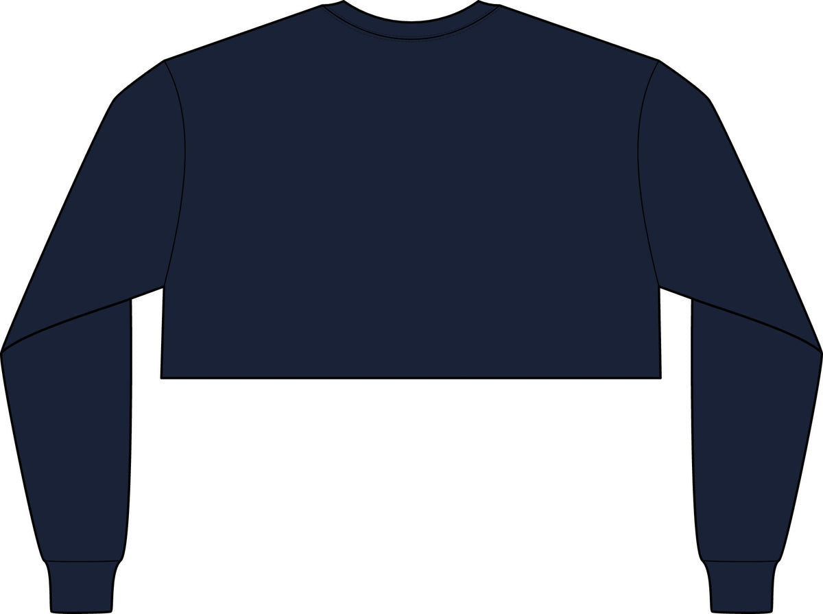 Chicago Football Cropped Tee